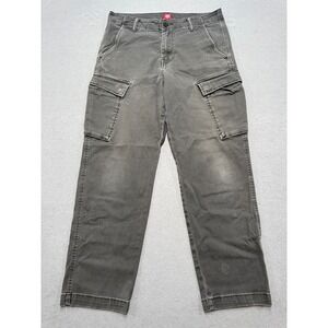 Levi's XX Cargo Pants Men's 32x30 Gray Taper Fit Red Tab Cotton Utility Workwear